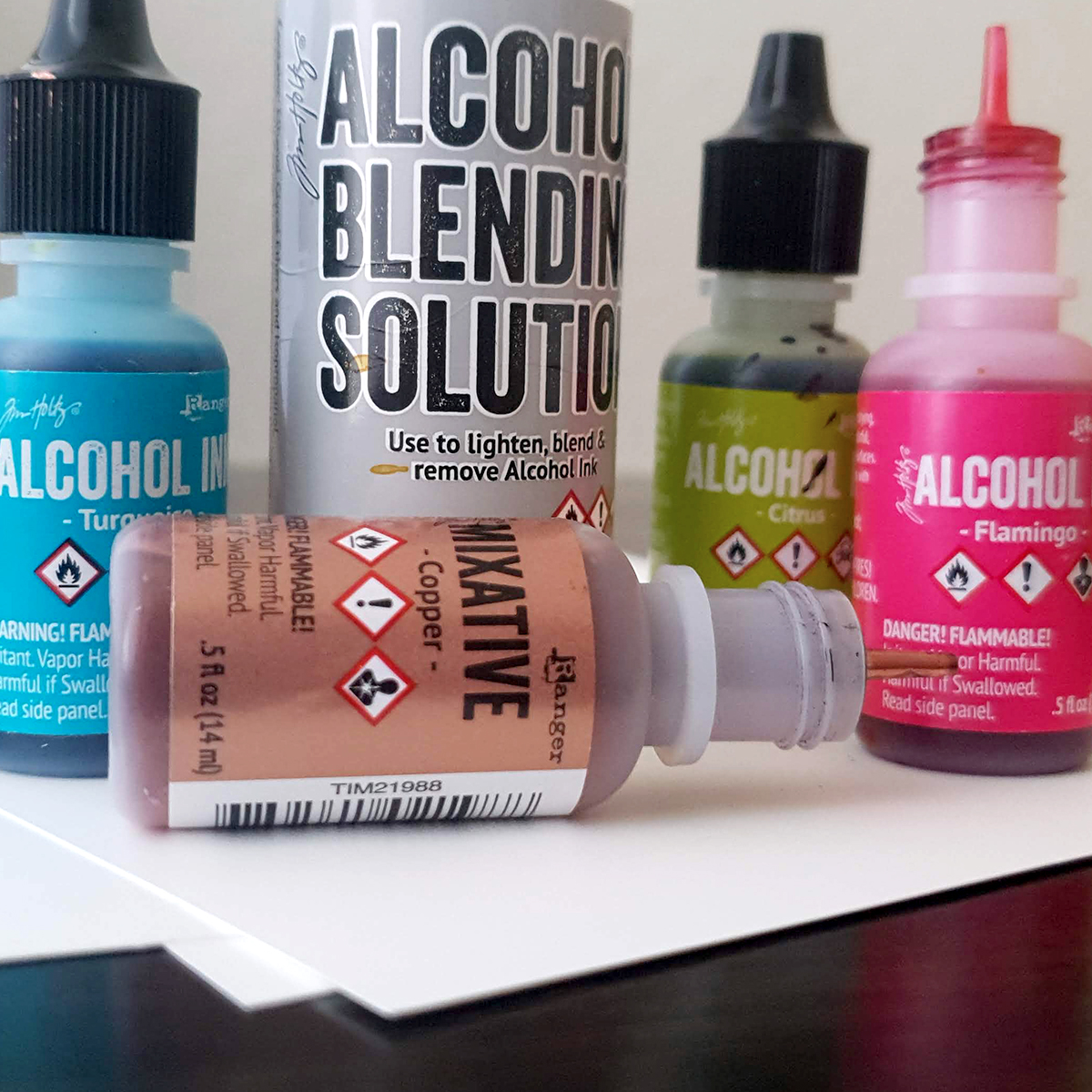 Startsæt - Alkohol ink