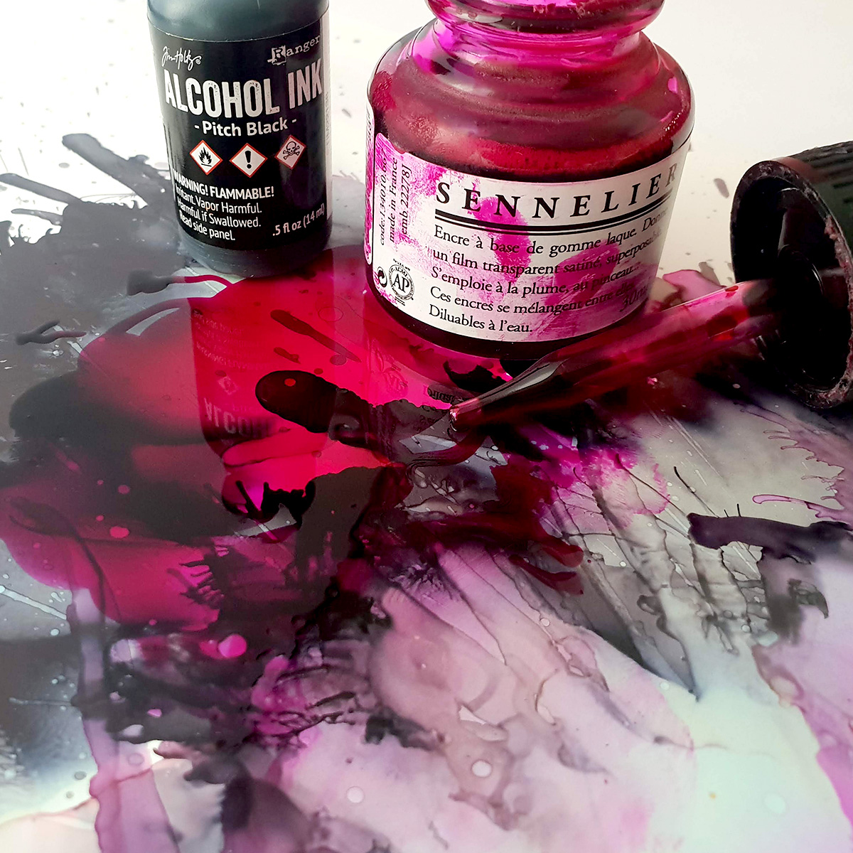 Vandbaseret Ink/Blæk