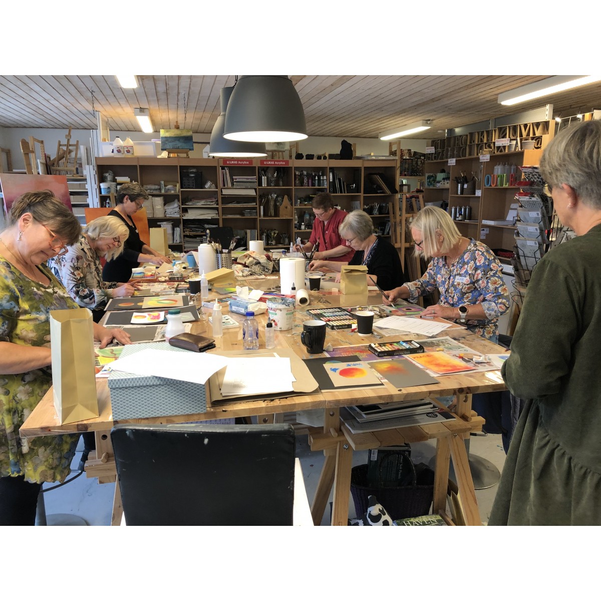 Pastel kursus med Laila Pallisgaard, 21/9 