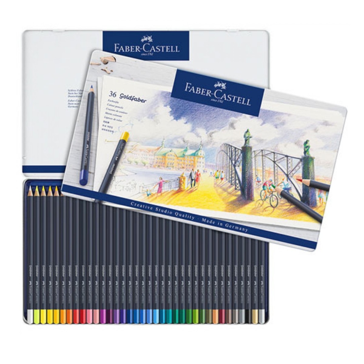 Faber Castell, Farveblyanter, Goldfaber, sæt