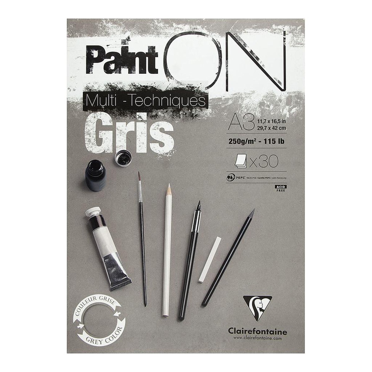 ClairefontainePaintONGrisblok30ark-01