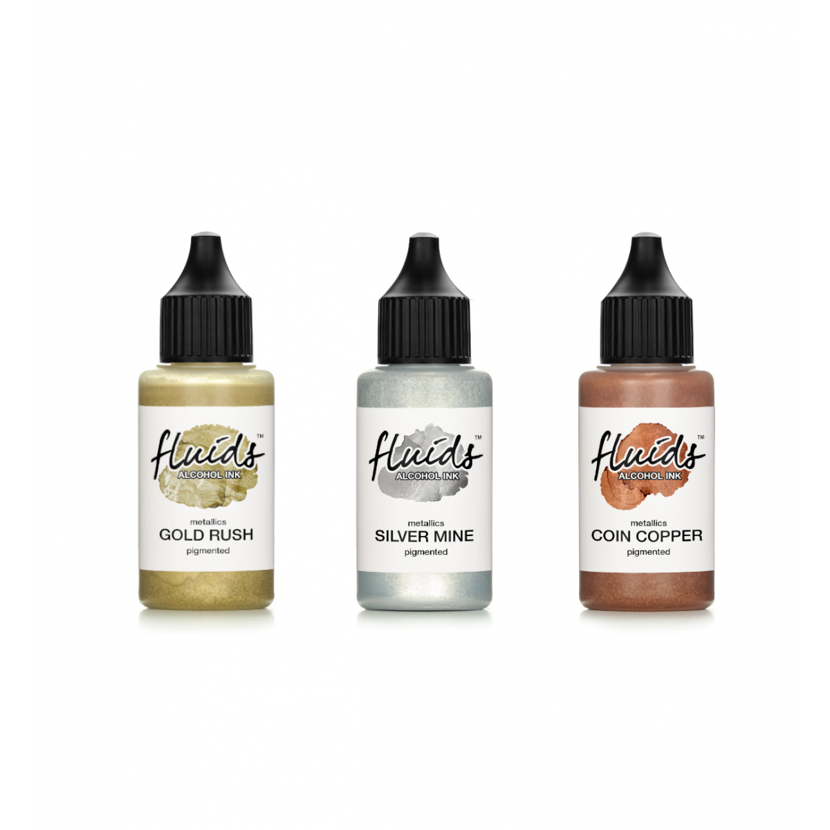 Octopus Fluids, Alkohol Ink, 30 ml, metallic