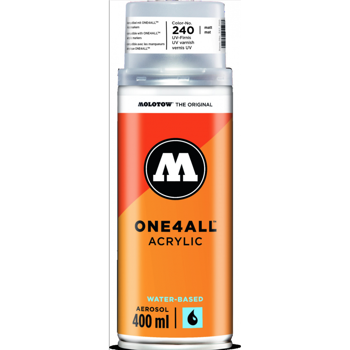 MOLOTOW, UV lak, mat, 400 ml.