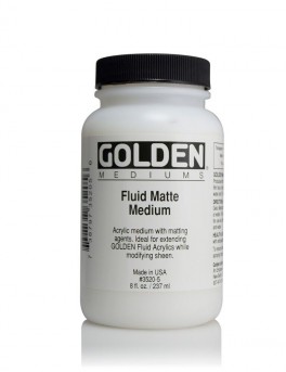 GOLDEN Fluid Matte Medium 473ml