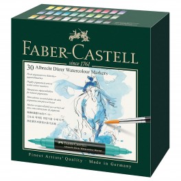Faber Castell, Akvarel tusch, Abrecht Dürer, 30 stk. dobbelt tusch