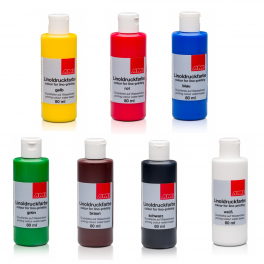 Trykfarve til linoleum, 80 ml