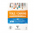Canvas blok, Polycotton, 200 g,10 ark