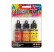 Ranger Alkohol ink Kit, 3 stk., Pearls Kit #1. FAST LAVPRIS