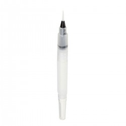 Lille Vandpensel, i pose