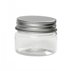 Plastdåse med låg, 35 ml, 10 stk.