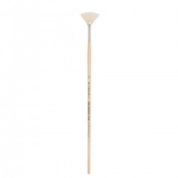 Viftepensel, svinebørster, str. 2