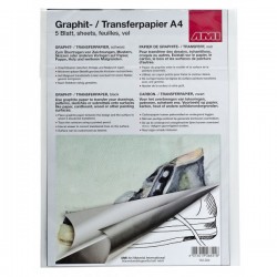 Grafit-/Transferpapir A4, sort